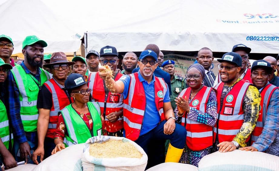 OGSTEP field engagement with farmers